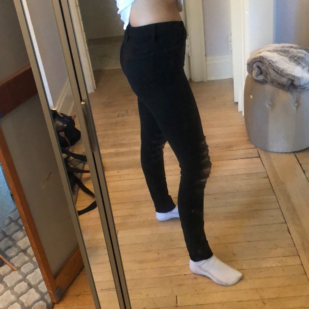 J Brand Maria High Rise Skinny Distressed - Picture 8 of 8